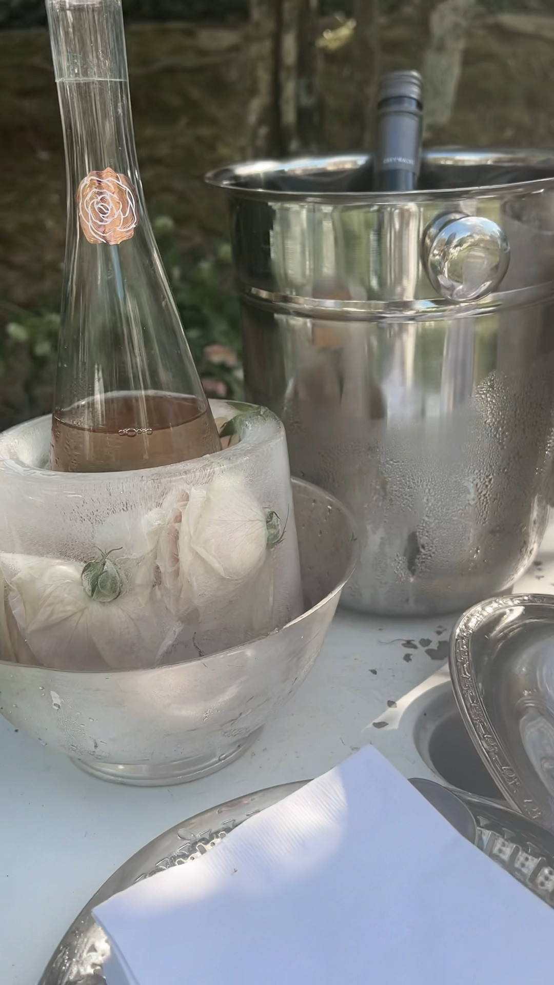 The perfect ice mold! I added roses and froze for 24 hours. Put it in a silver bowl instead of the base it came with for an elevated look. 

#LTKGiftGuide #LTKstyletip #LTKhome
