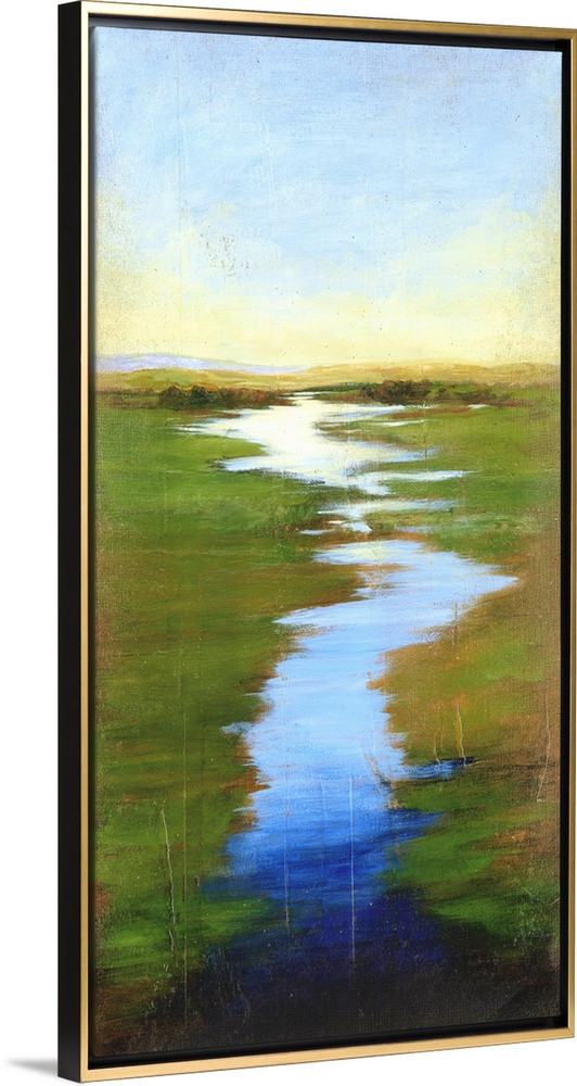 Emerald Watershed II Wall Art | Great Big Canvas - Dynamic