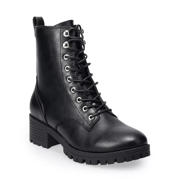 SO® Reindeer Women's Combat Boots | Kohl's