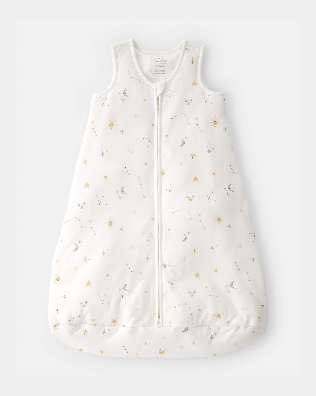 Baby Constellation 2-Way Zip PurelySoft Wearable Blanket - Cream | Carter's Inc