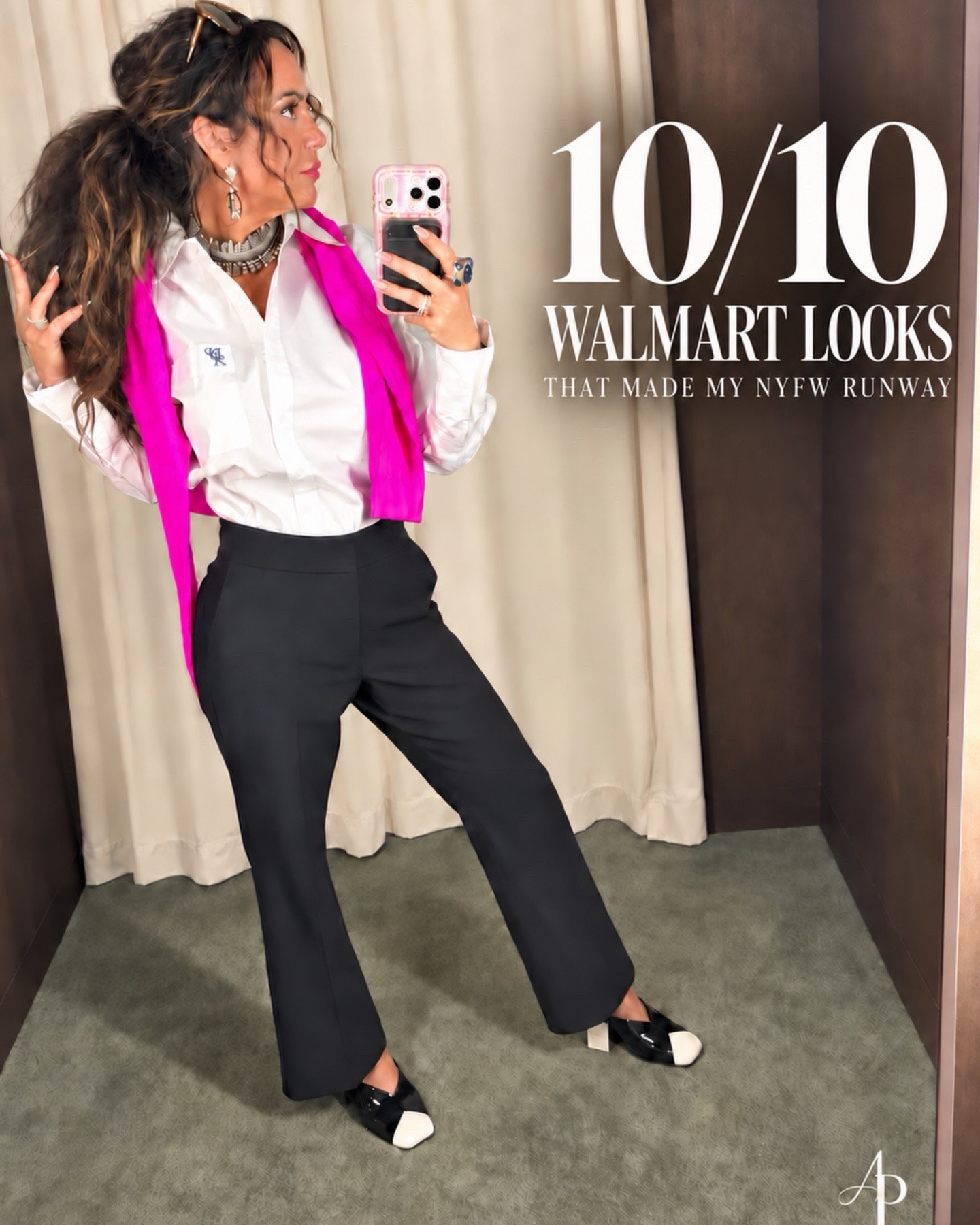 If there are fashion deals to be found at NYFW, consider the challenge accepted. 😉🗽✨

From a small-town Southern girl to the streets of New York Fashion Week—these Walmart finds earned a spot on my runway! I styled each look with that signature AP mix of classic, colorful and just a little extra. Because great style isn’t about the price tag—it’s all in how you style it. 💗

Swipe through my 10/10 Walmart looks that made my NYFW runway, and tell me which one you would wear!

#LTKdayinmylife #LTKOver40 #LTKWorkwear