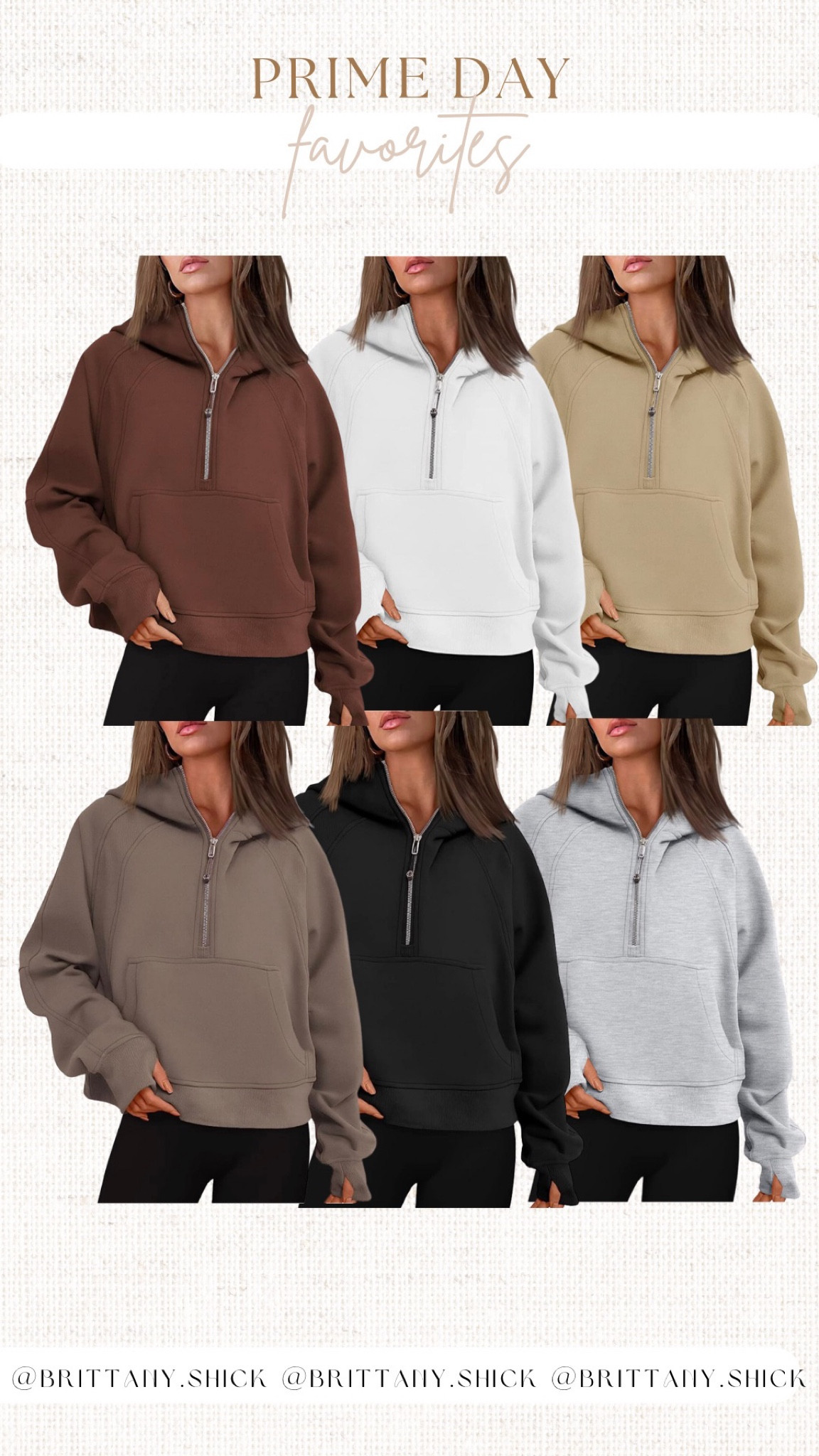 Amazon Prime Day Deal Lululemon Scuba Half Zip Dupe 

#LTKsalealert #LTKxPrimeDay #LTKFitness
