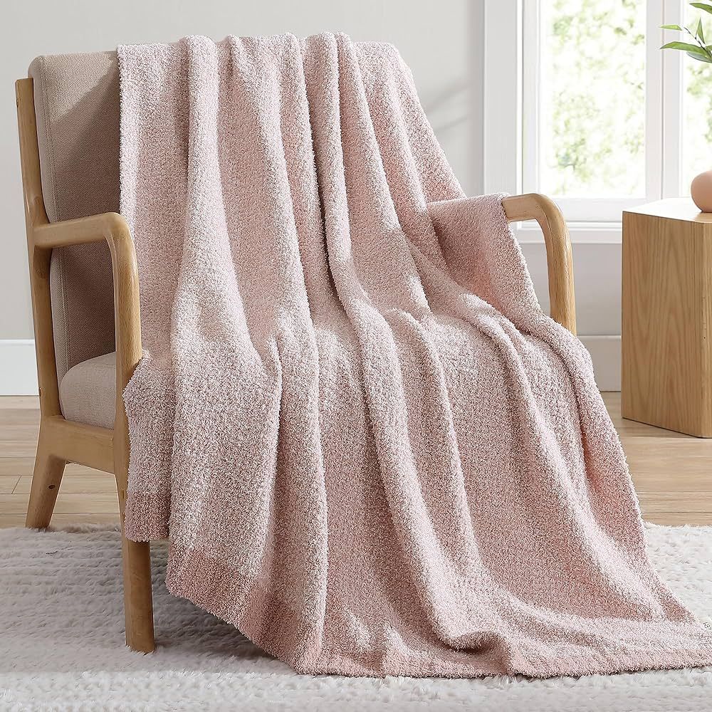 BEDHACEM Knitted Throw Blanket for Couch, Bed, Sofa - 350GSM Soft and Warm Blankets, Cozy Fall Ch... | Amazon (US)