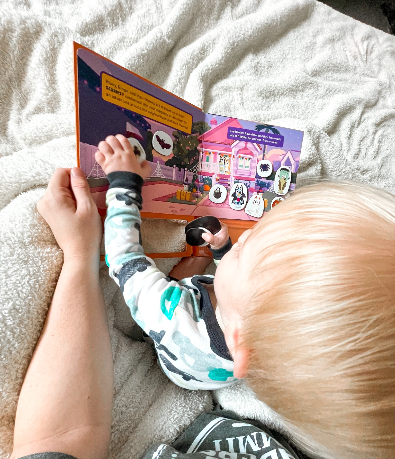 Bluey Halloween Magnet Book 