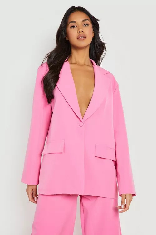 Oversized Tailored Blazer | Boohoo.com (US & CA)