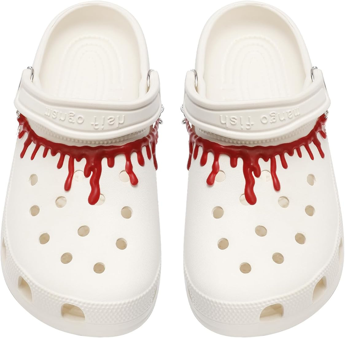 Halloween Croc Charms Chains, Bleeding Shoe Chains for Crocs, DIY Horror Shoe Charms Decorations ... | Amazon (US)