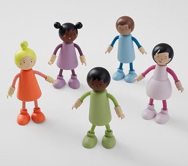 Dollhouse Friends Set | Pottery Barn Kids | Pottery Barn Kids