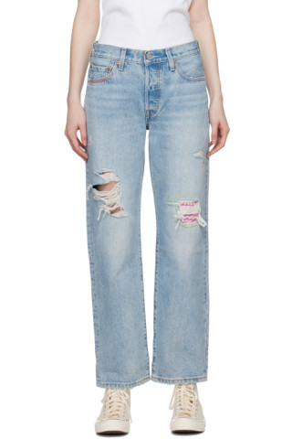 Levi's - Blue 501 '90s Jeans | SSENSE