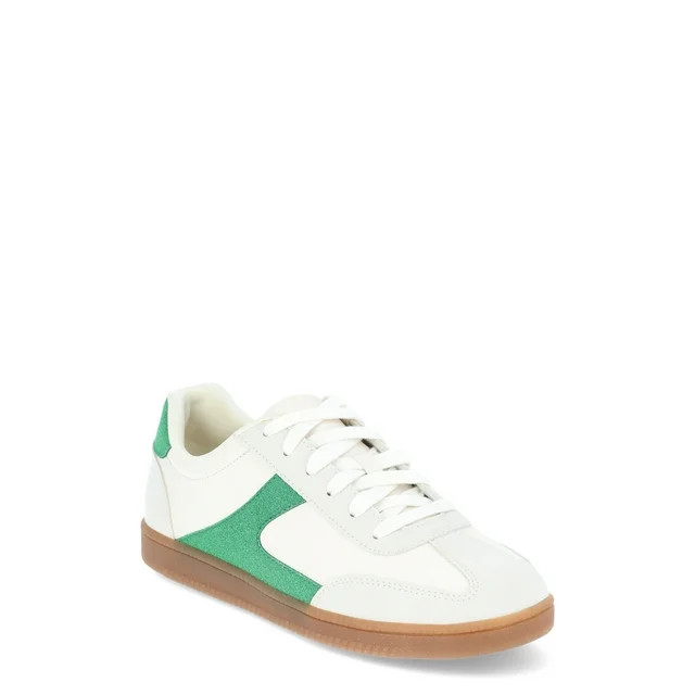 No Boundaries Women's Lace Up Sport Sneakers, Wide Width Available | Walmart (US)