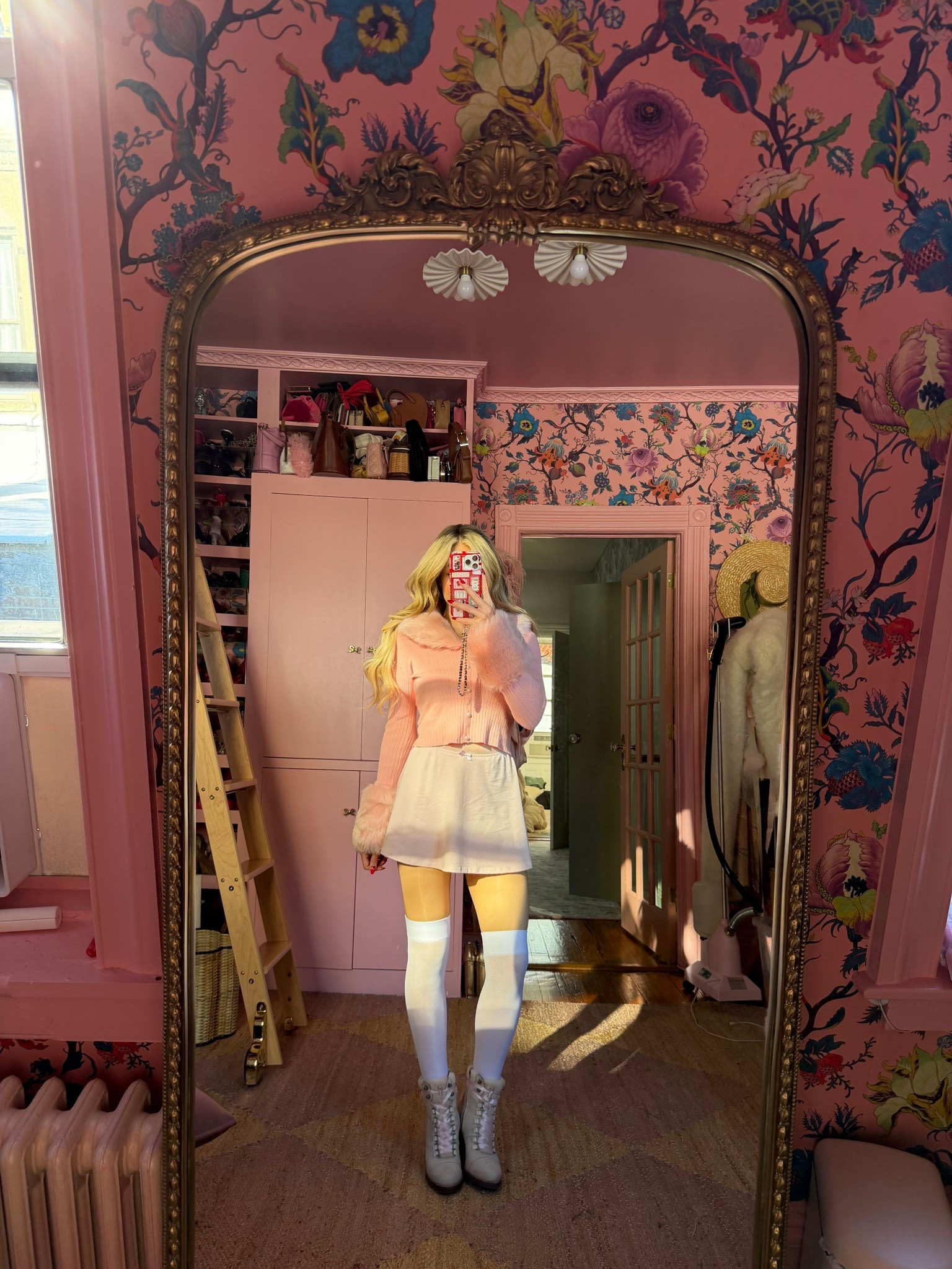 build a chilly winter day outfit for outdoor Christmas village shopping and ice skating with me! 🩷❄️⛸️

#LTKootd #LTKgrwm #LTKSeasonal