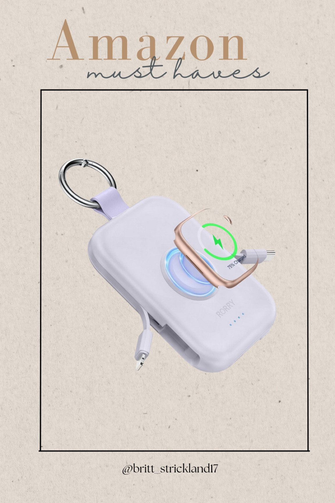 These portable charges are so handy and on lightening deal! 

#LTKBacktoSchool #LTKHome #LTKTravel