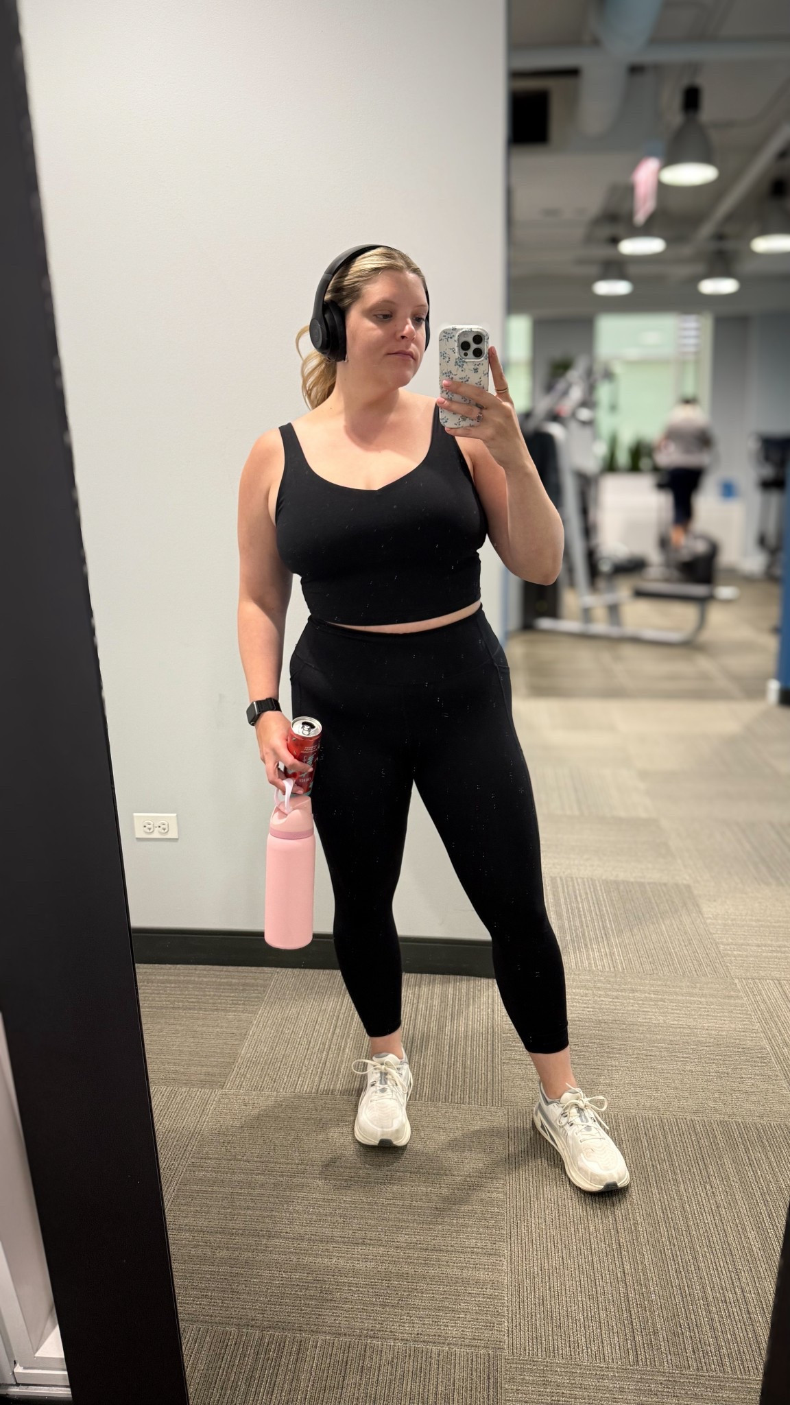 Top - CRZ Yoga from Amazon - XL
Leggings - Victoria’s Secret - L 27 inseam
Shoes - Altra

#LTKMidsize #LTKActive