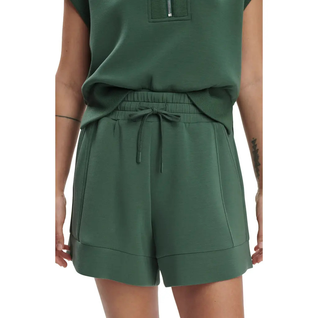 Varley Atrium High Waist Shorts in Cilantro at Nordstrom, Size X-Large | Nordstrom