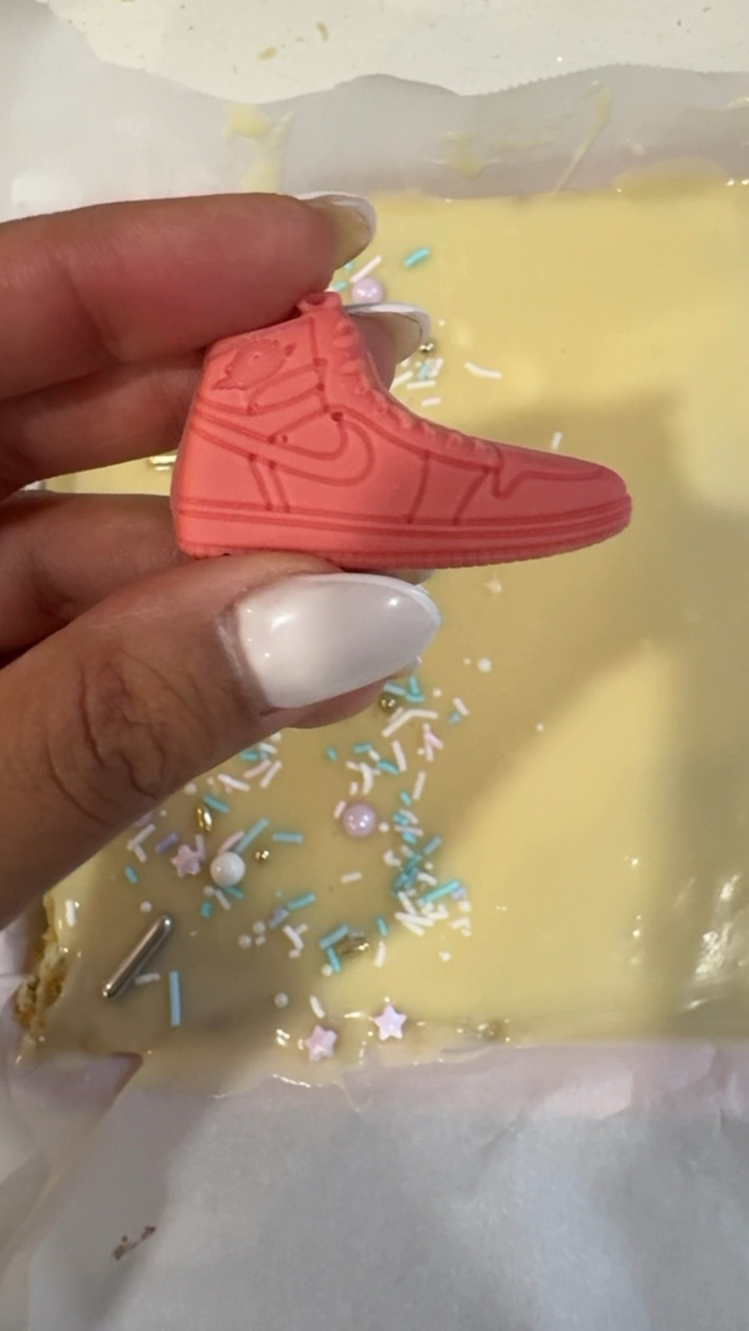 I used a silicone mold to make these chocolate sneakers. I used them to decorate cake bar pops for my son’s birthday! 

#LTKcanada