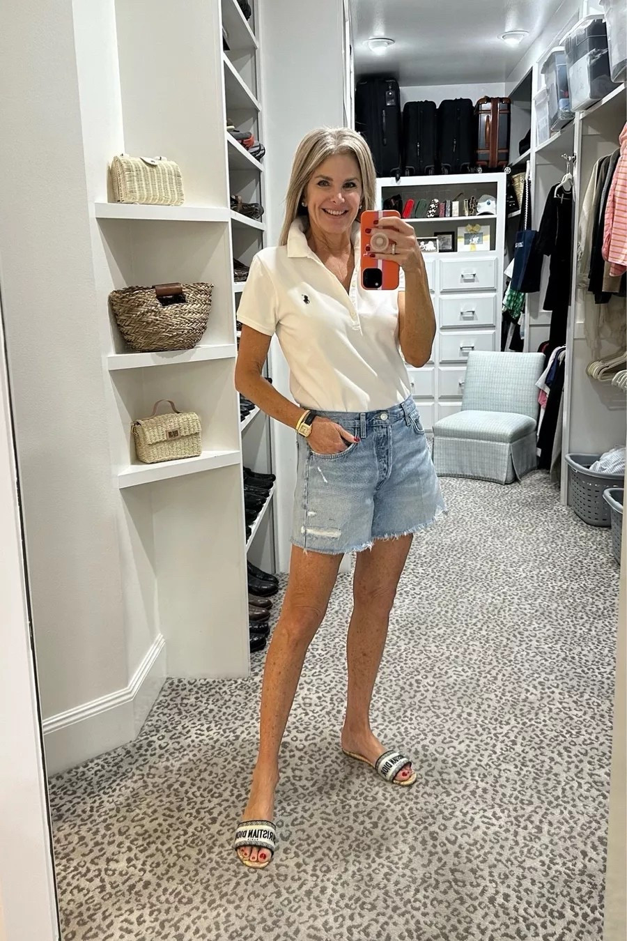 Perfect combo for summer! Size S polo and 27 shorts 

#LTKStyleTip #LTKSummerEdit #LTKOver40