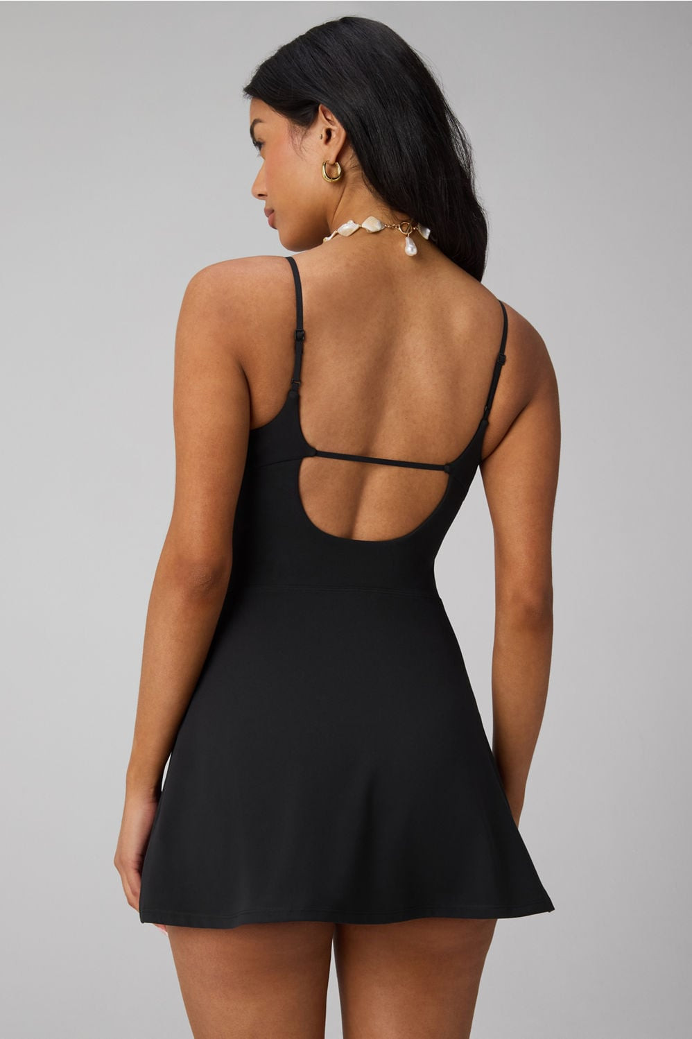 PureLuxe Ruched Ultra Mini Dress | Fabletics