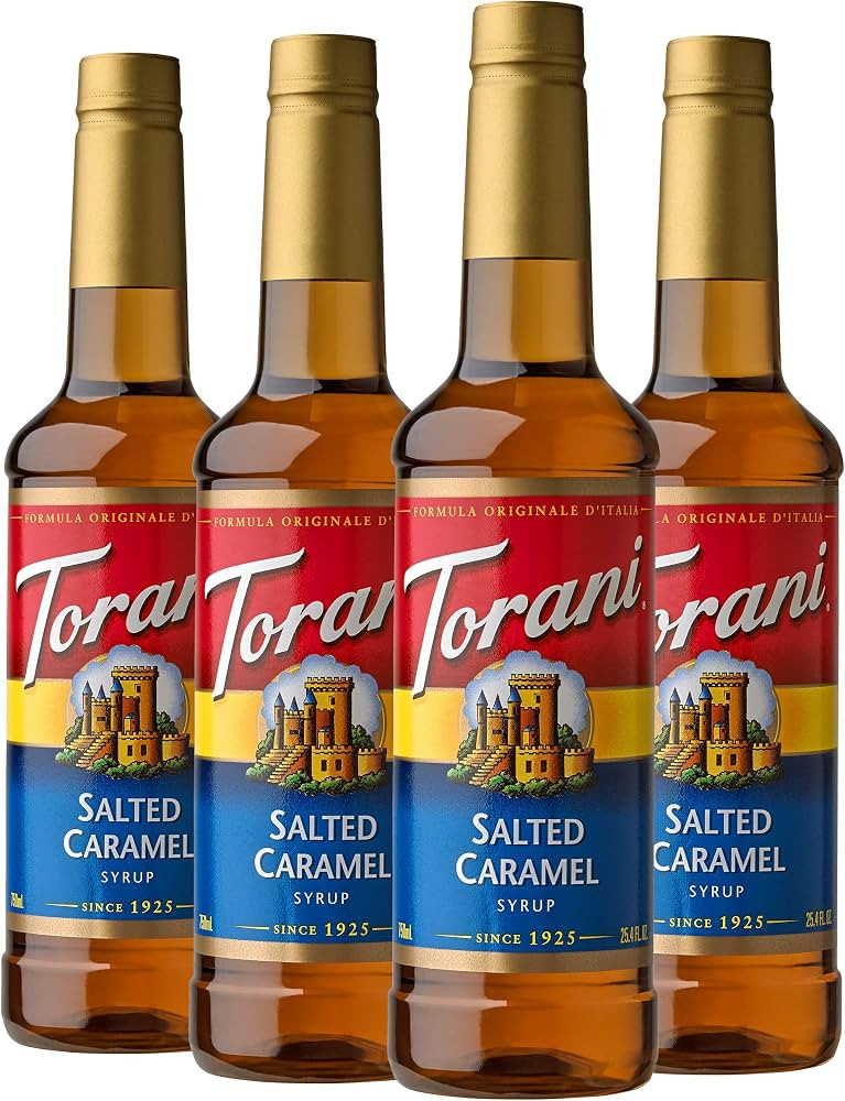 Torani Syrup, Salted Caramel, 25.4 Ounces (Pack of 4) | Amazon (US)