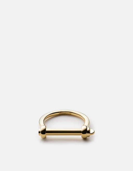 Thin Screw Cuff Ring | Miansai