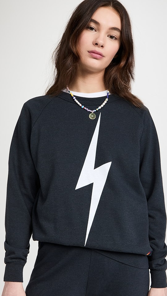 Aviator Nation Bolt Crew Sweatshirt | SHOPBOP | Shopbop