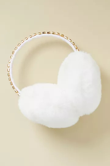 Violet and Brooks Baguette Crystal Earmuffs | Anthropologie (US)