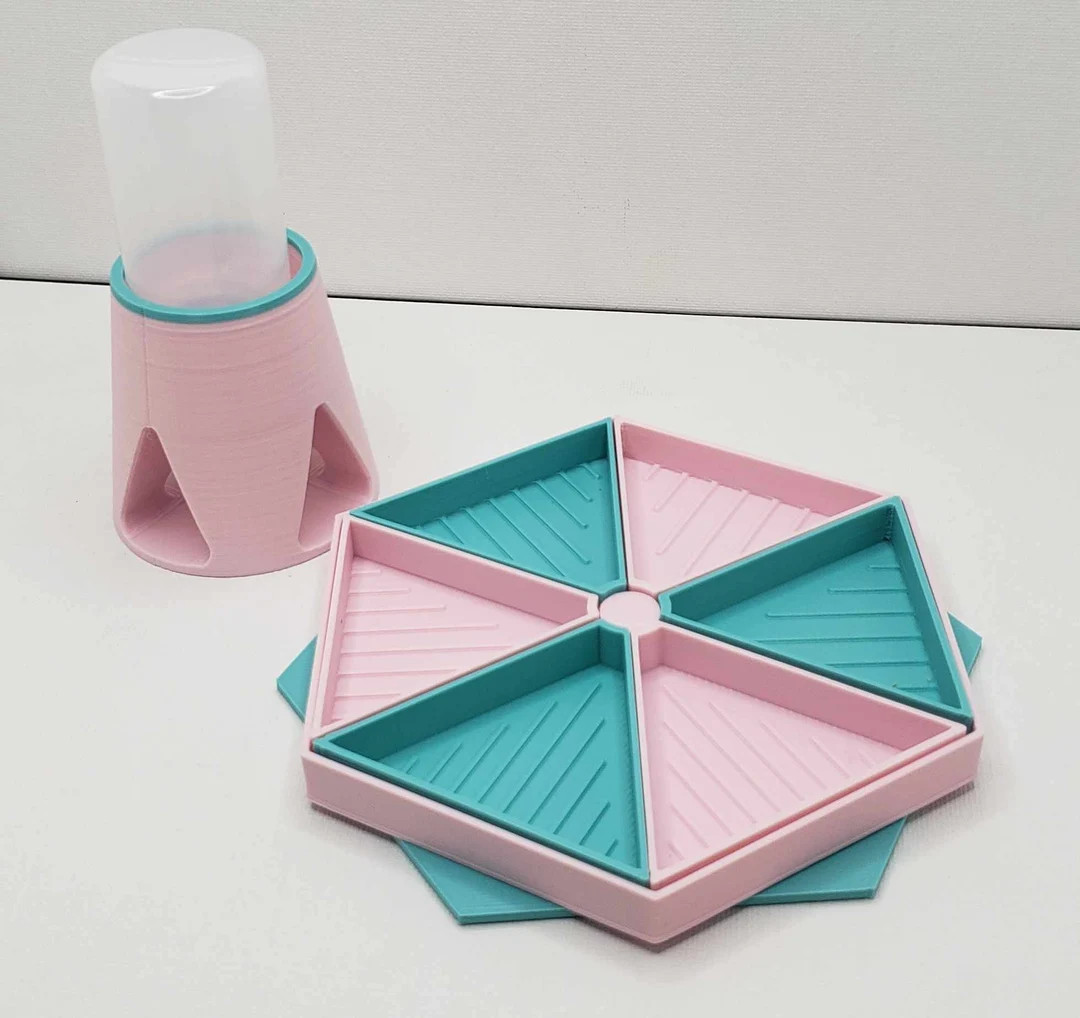 Spinnable 3D Printed Rhinestone Tray Bundle – With Glue Stand - Etsy | Etsy (US)