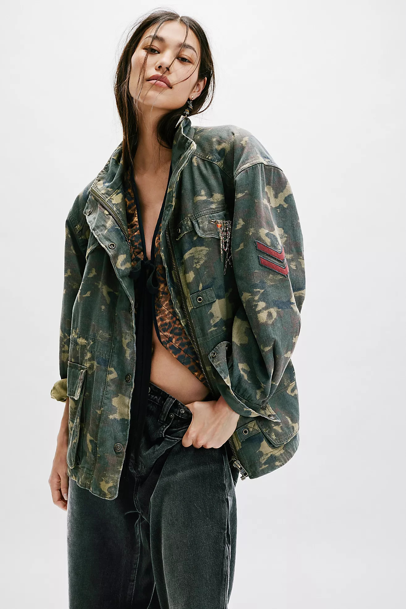 We The Free Arya Utility Camo Jacket | Free People (Global - UK&FR Excluded)