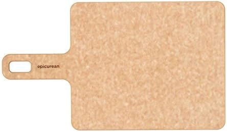 Epicurean Handy Series Cutting Board with Handle, 9-Inch by 7-Inch, Natural | Amazon (US)