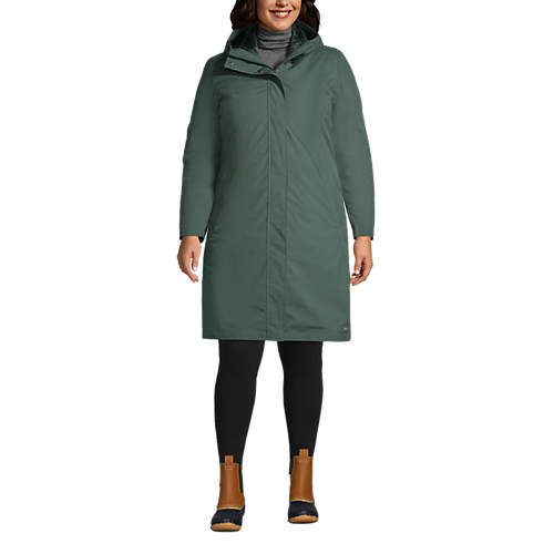 Women's Plus Size Insulated 3 in 1 Primaloft Parka | Lands' End (US)