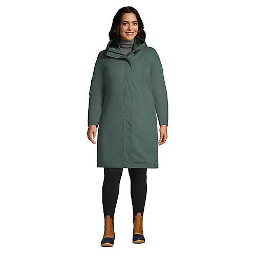 Women's Plus Size Insulated 3 in 1 Primaloft Parka | Lands' End (US)