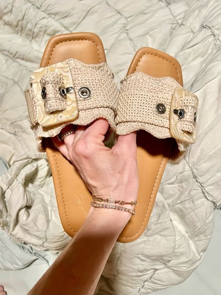 New go-to sandals so far this year! They’re so stinking cute and currently 20% off! 

#LTKshoecrush