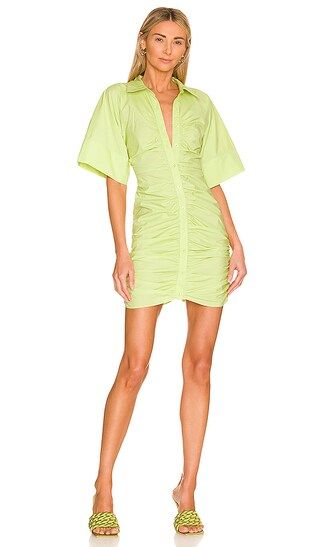 Melissa Mini Dress in Lime Green | Revolve Clothing (Global)