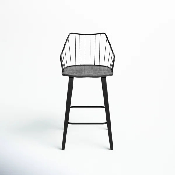 Lipman Solid Wood 25.75" Counter Stool | Joss & Main