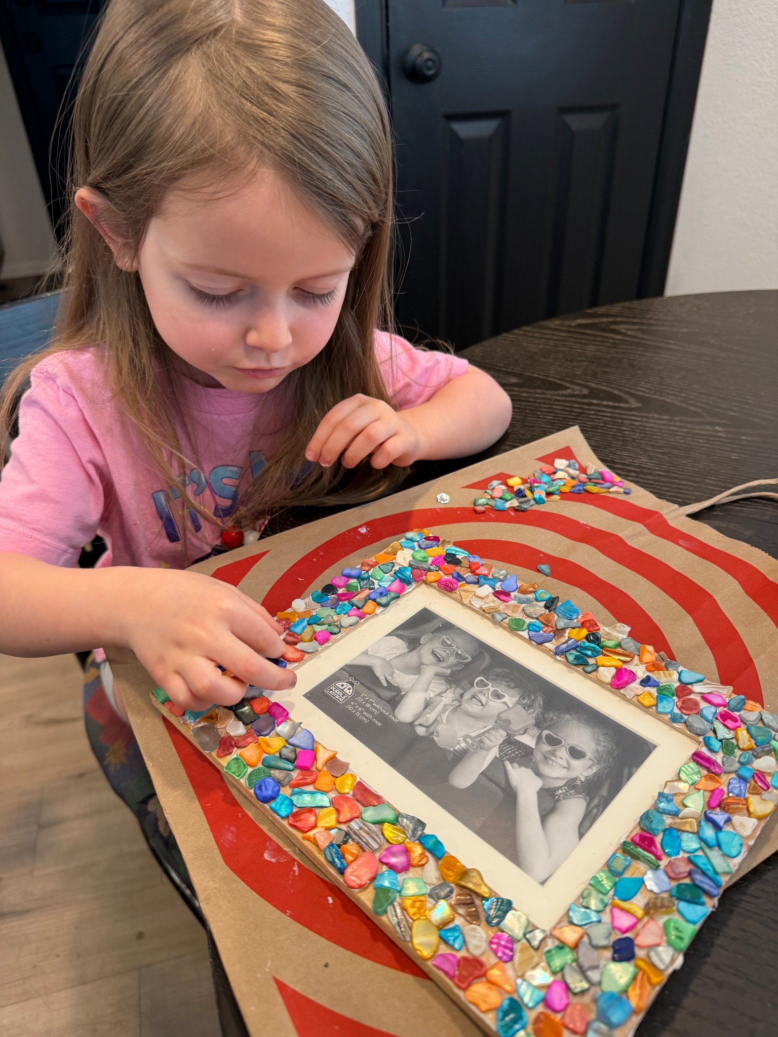 Making her own photo frame!

#LTKHome #LTKKids #LTKmomlife