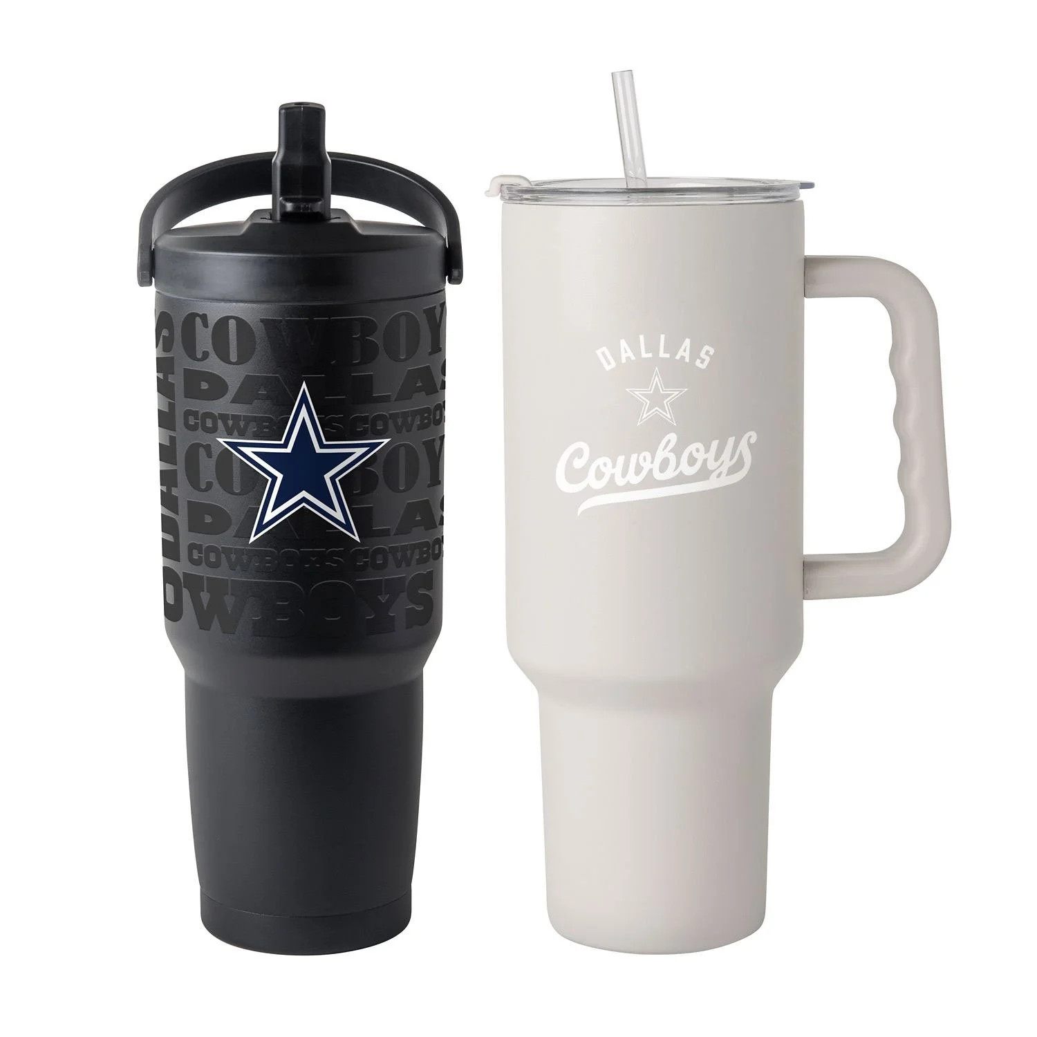 Logo Brands Dallas Cowboys Stainless Steel Tumbler Set - Samsclub.com | Sam's Club