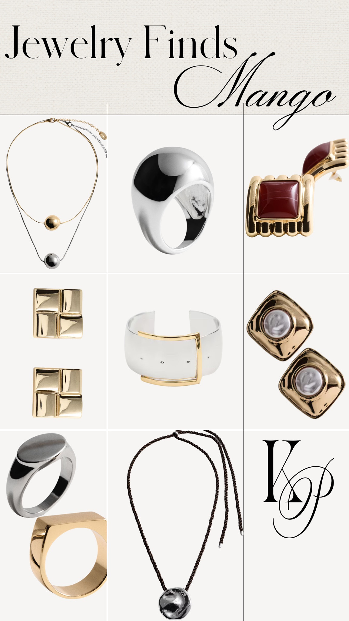 Mango: new arrivals - jewelry

#kathleenpost #mango

#LTKSeasonal #LTKStyleTip
