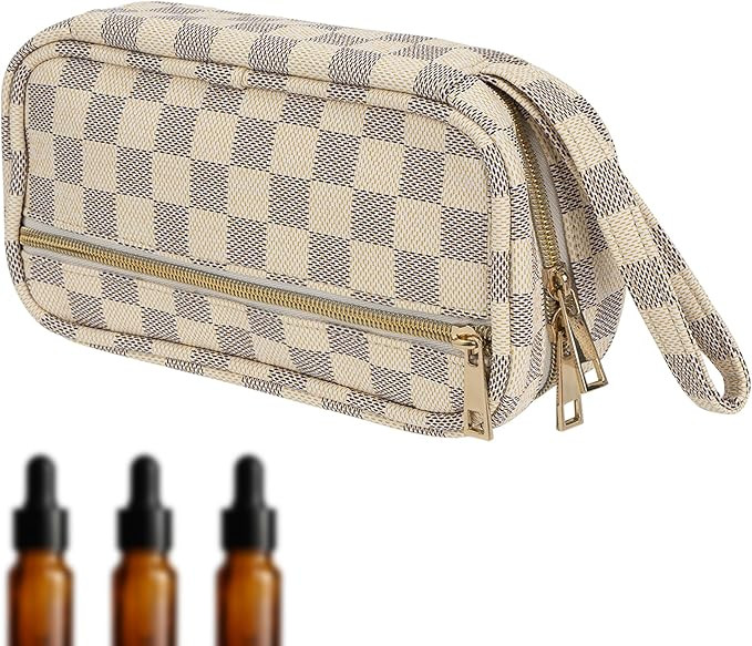 Essential Oil Carrying Case Holds 12 Bottles (5mL-20mL, Also Fits for Roller Bottles), Portable D... | Amazon (US)