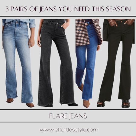 Flare jeans are 🔥 right now…. Love all four of these!!

#LTKstyletip #LTKSeasonal #LTKunder100