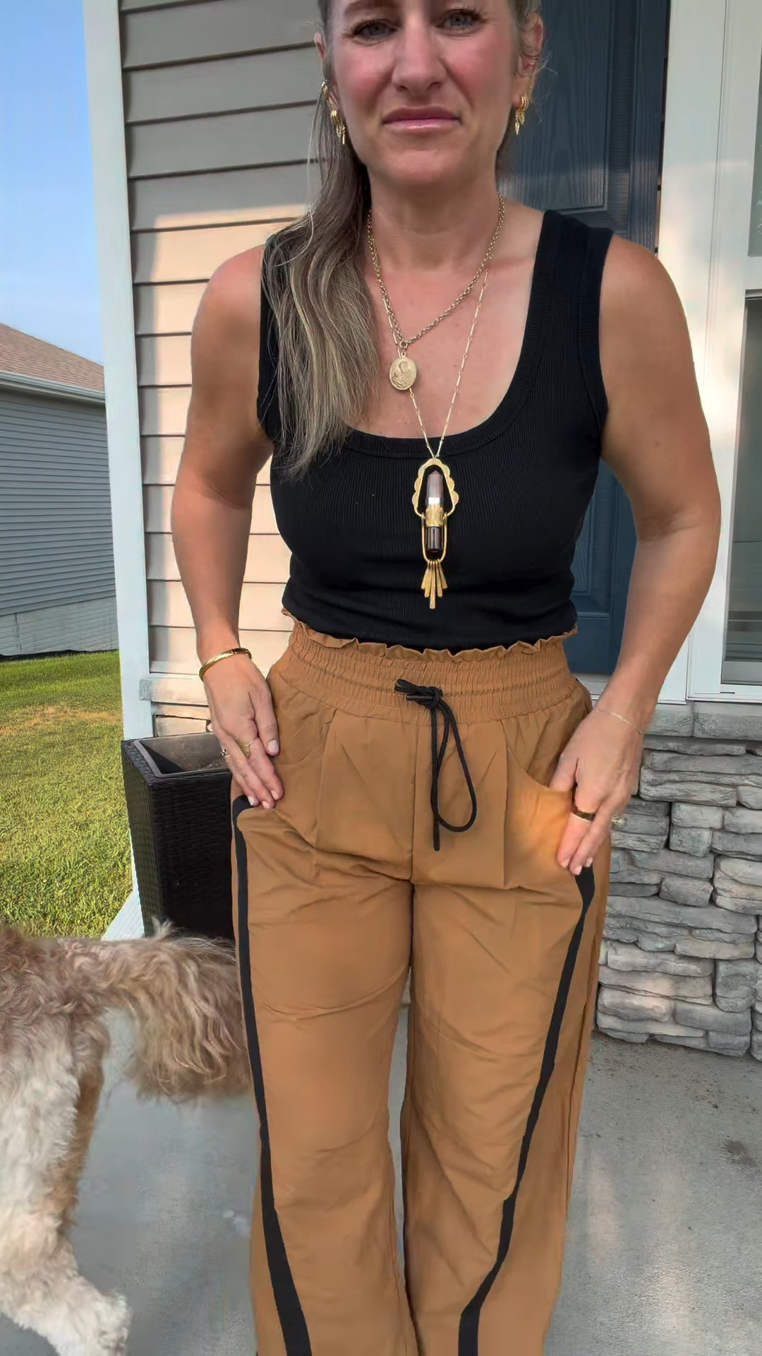 Just love these look for less pants. So many fun colors to pick from and they are so comfy!! Would you rock them???

Use code JUSTAKEYATHEART10 for my @raisingsurfers bangle and use code JUSTAKEYATHEART for my @shopheyjune earrings!

#lookforless #ootd #teacherootd 

 #LTKootd #LTKOver40 #LTKWorkwear