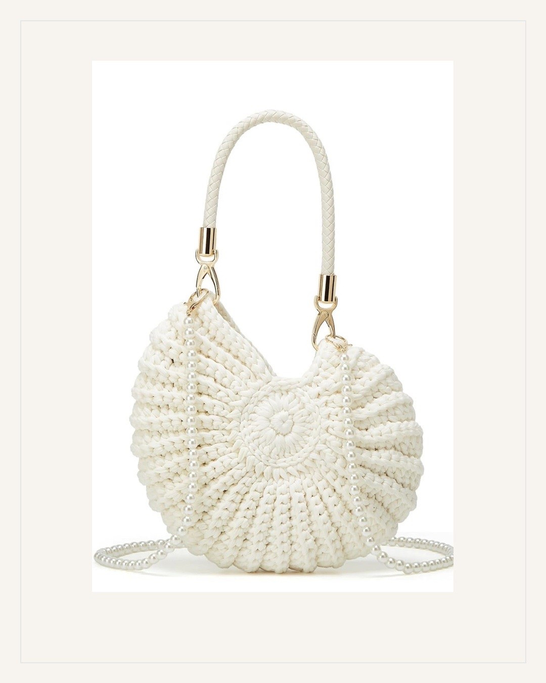 This bag looks designer, but the price tag says otherwise 🤍✨

The woven texture, pearl strap detail, and chic coastal feel make this the perfect summer accessory. Whether you’re heading to brunch, vacation, date night, or a beachside dinner, this bag instantly elevates any outfit.

I’m calling it now—this is one of those pieces that will sell out before summer is over. Neutral, timeless, and gives major luxury-inspired vibes without the luxury price.

Would you style it with linen, denim, or a summer dress? 🤍

#LTKFinds #LTKStyle #SummerAccessories #WovenBag #CoastalStyle #CoastalGranddaughter #VacationStyle #BeachStyle #SummerFashion #HandbagObsessed #NeutralStyle #LuxuryLookForLess #AffordableFashion #ResortWear #ChicStyle #SummerOutfitIdeas #FashionFinds #TrendingFashion #PearlDetails #DesignerInspired #LTKFashion #MomStyle #EverydayLuxury #ViralFinds #StyleInspo

#LTKSeasonal #LTKmomlife #LTKSwim