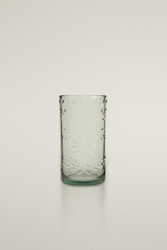 ACRYLIC FLORAL SOFT DRINK TUMBLER | Zara US