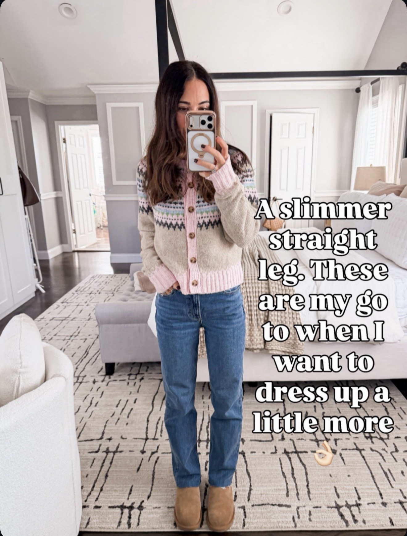 The straight leg I wear when I want to look a little more polished ✨ 🔗⬇️

#LTKmomlife #LTKOver40 #LTKgrwm