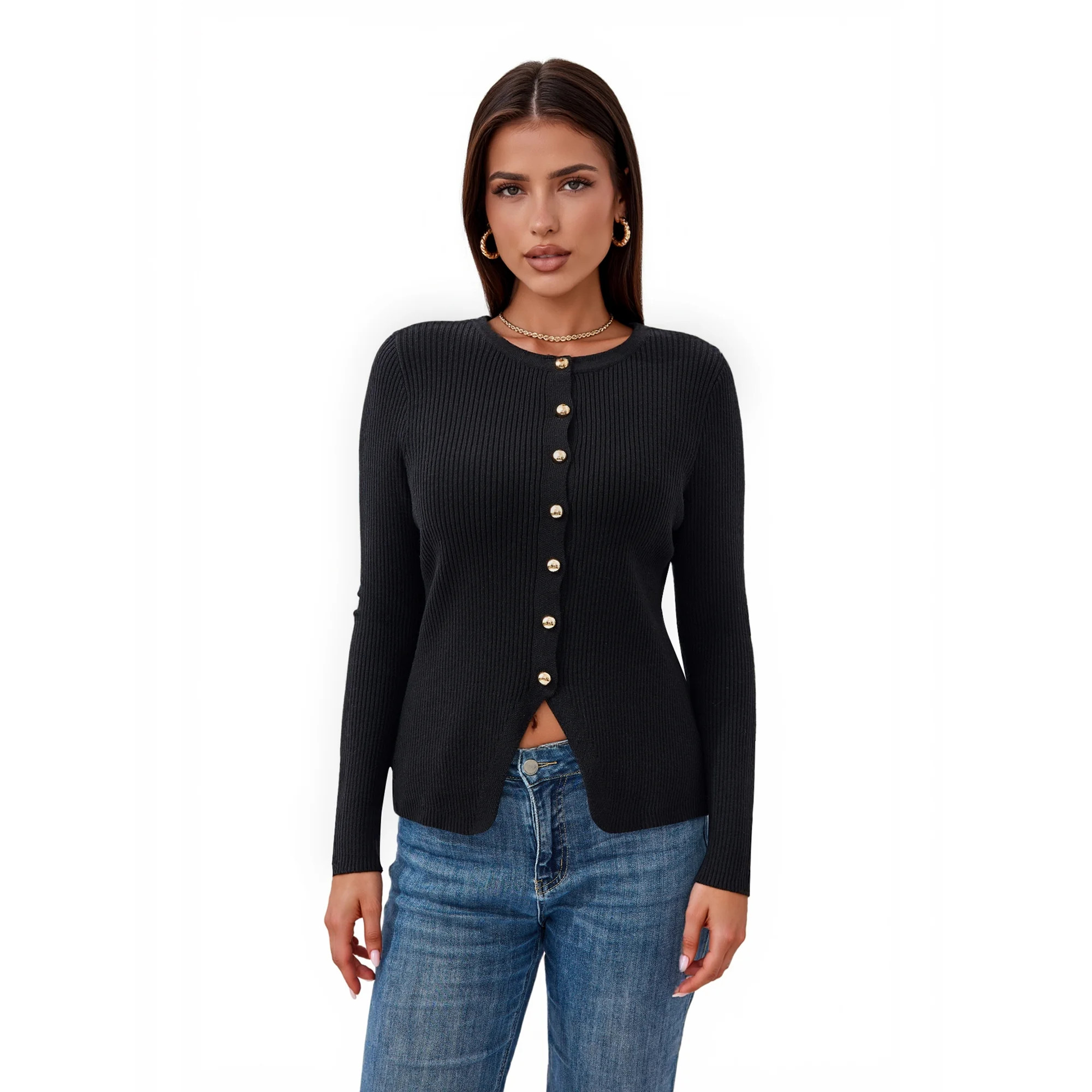 BUTTON CARDIGAN | Walmart (US)
