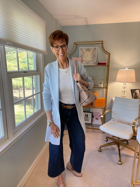 White tee and jeans series part two. Add a cardigan

Over 50 fashion, tall fashion, workwear, everyday, timeless, Classic Outfits

Hi I’m Suzanne from A Tall Drink of Style - I am 6’1”. I have a 36” inseam. I wear a medium in most tops, an 8 or a 10 in most bottoms, an 8 in most dresses, and a size 9 shoe. 

fashion for women over 50, tall fashion, smart casual, work outfit, workwear, timeless classic outfits, timeless classic style, classic fashion, jeans, date night outfit, dress, spring outfit

#LTKstyletip #LTKover40 #LTKfindsunder100
