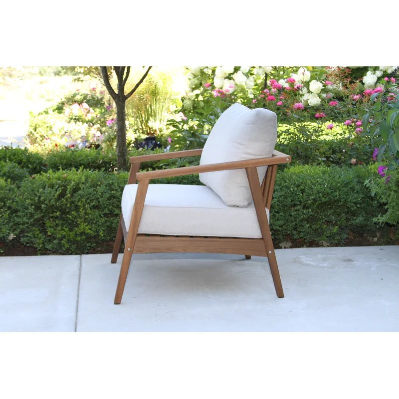 Arnot Patio Chair with Cushions | Wayfair North America