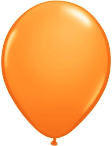 Qualatex 5" Orange Latex Balloons (100ct) | Amazon (US)