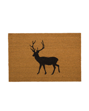 24x36 Reindeer Door Mat | TJ Maxx