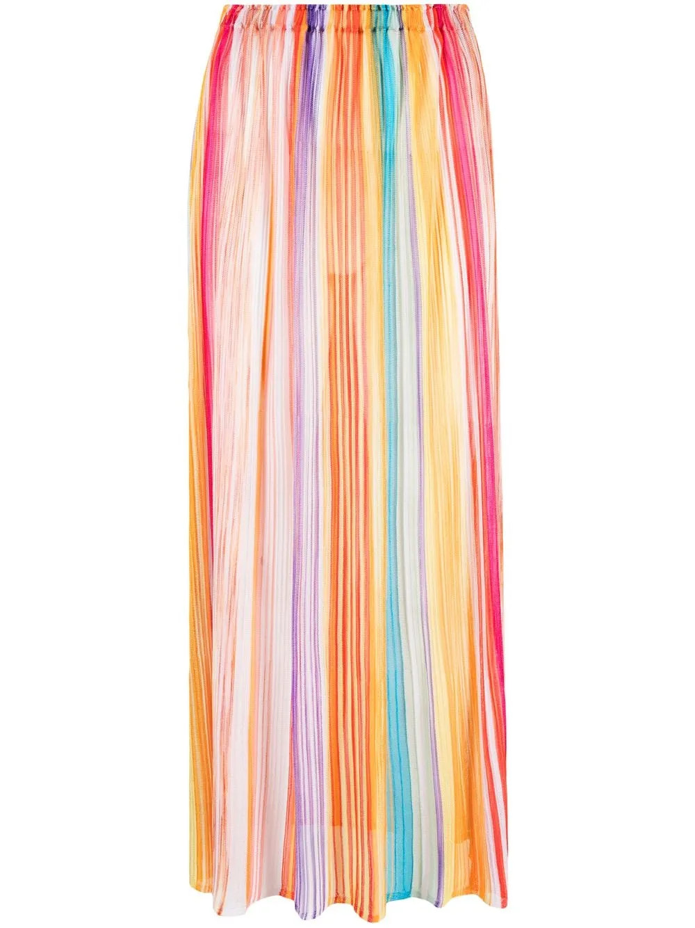 Missoni Striped Midi Skirt - Farfetch | Farfetch Global
