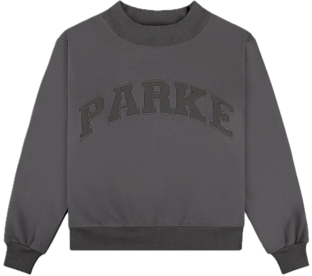 Monochrome Varsity Mockneck | Parke
