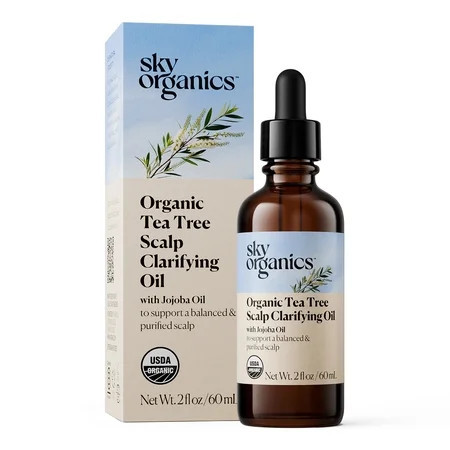 Sky Organics Organic Tea Tree Scalp Clarifying Oil with Jojoba Oil 2 fl oz | Walmart (US)