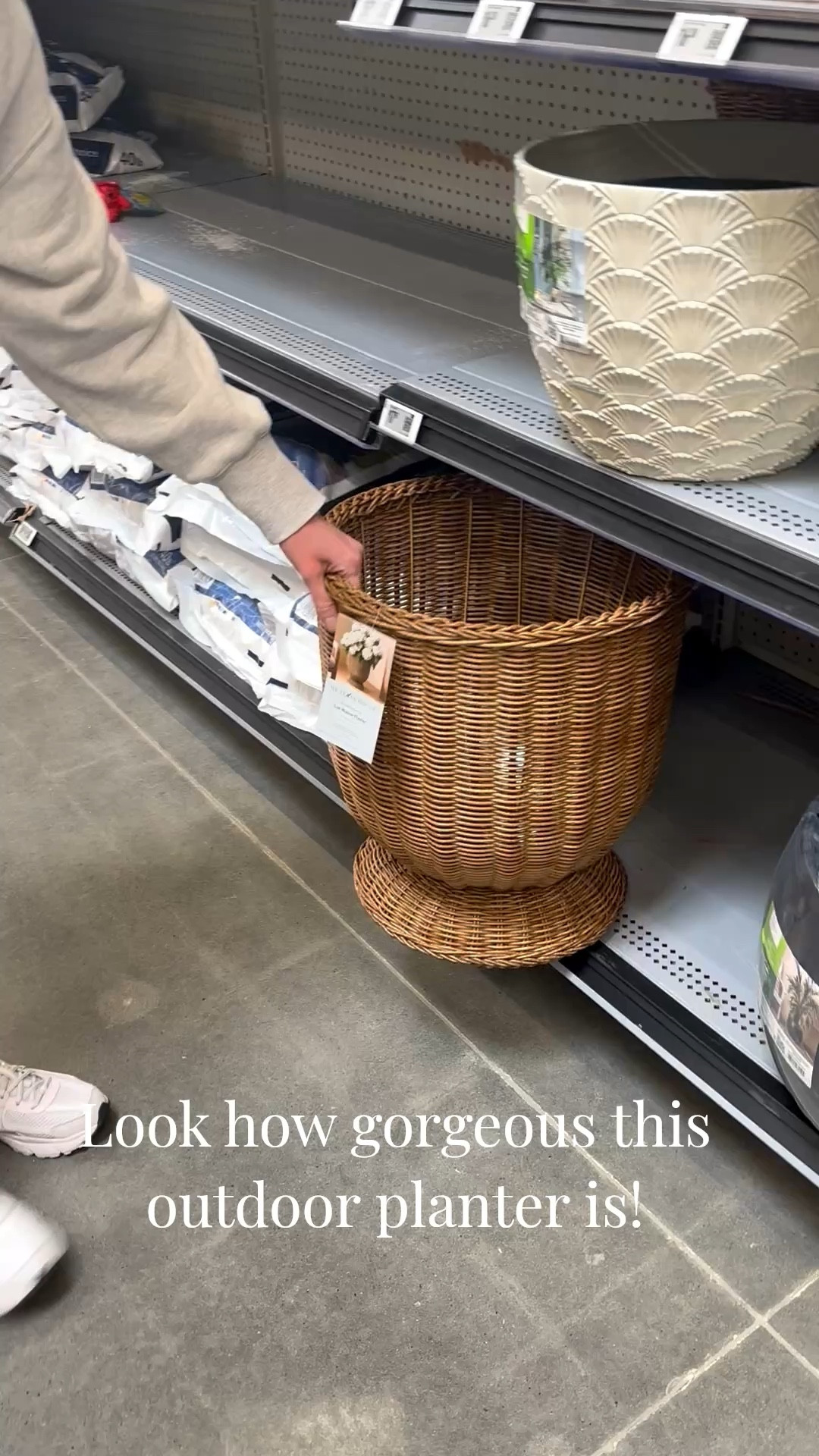 This outdoor planner is so big and gorgeous so different than what we normally see this time of year. Such a great price too!! 

If it’s sold out click notify me!!


Spring decor, front porch, summer decor, entryway, decor, home decor, Walmart finds, Walmart home, planters, large pots, outfoor home decor, outdoors, patios decor, patio furniture, outdoor furniture 

#LTKHome #LTKdayinmylife